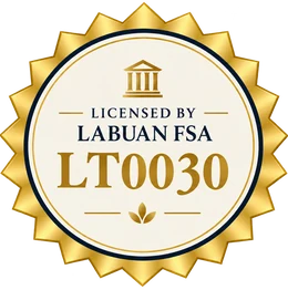 Licensed by Labuan FSA, licence number LT0030